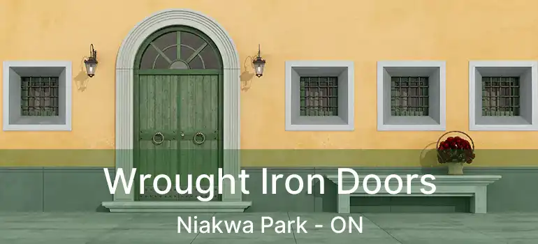  Wrought Iron Doors Niakwa Park - ON
