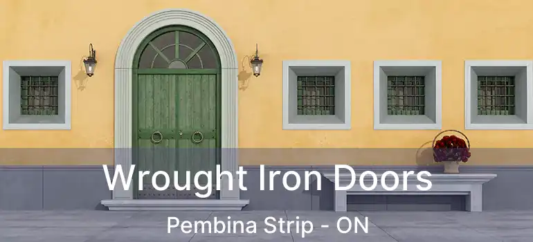  Wrought Iron Doors Pembina Strip - ON