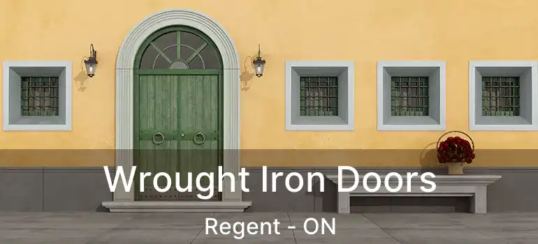  Wrought Iron Doors Regent - ON