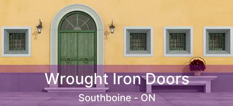  Wrought Iron Doors Southboine - ON