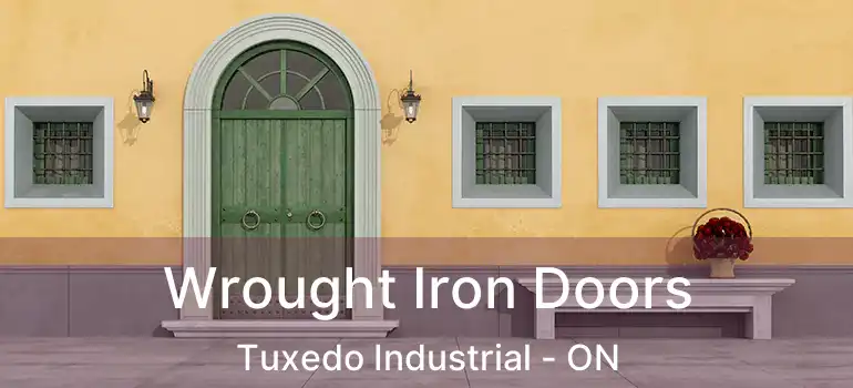 Wrought Iron Doors Tuxedo Industrial - ON