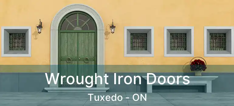  Wrought Iron Doors Tuxedo - ON