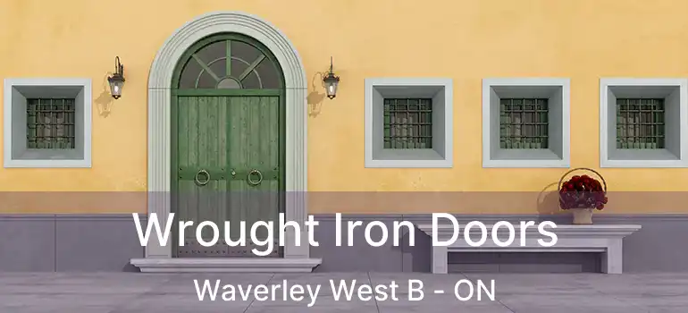  Wrought Iron Doors Waverley West B - ON