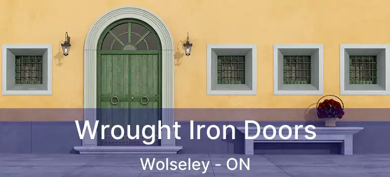  Wrought Iron Doors Wolseley - ON